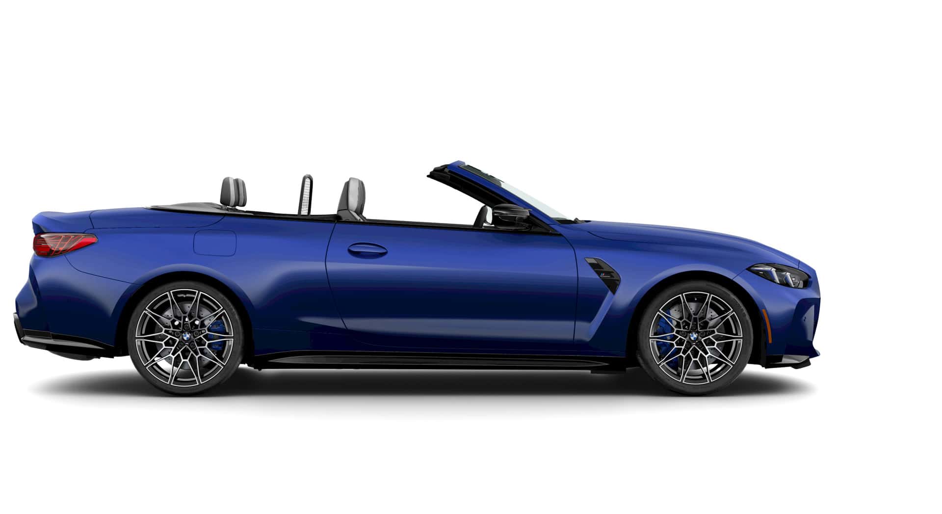a blue 2026 bmw 4 series m4 convertible