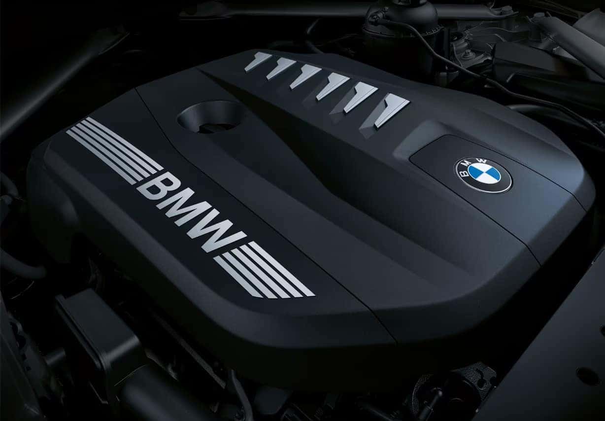 a view of the engine in the 2026 BMW X5
