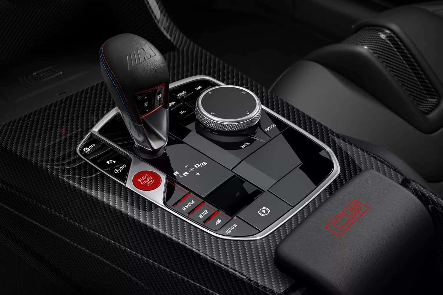 an interior view of the shifter in the new 2026 BMW 2 Series