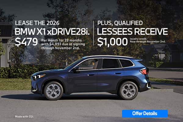 2026 BMW X1 xDRIVE28i