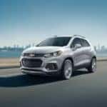 A silver 2021 Chevrolet Trax - Sherman Chevrolet in Sherman, Texas