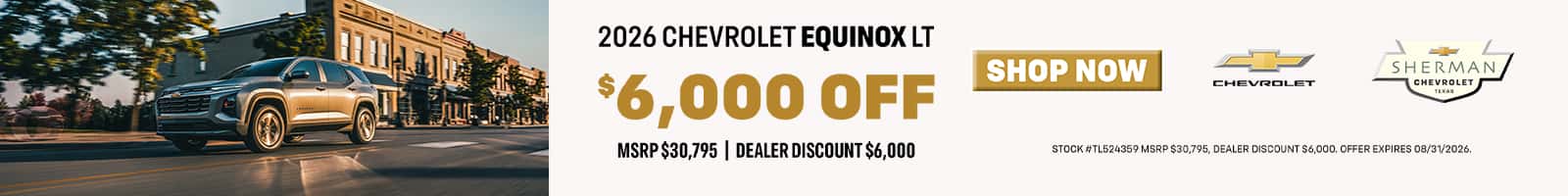 Sherman-Chevrolet—Aug-26—Offers—26-Equinox-LT—1600X200