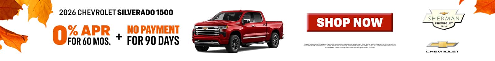 Sherman-Chevrolet—Sep-26—Offers—Silverado-1500—1600X200