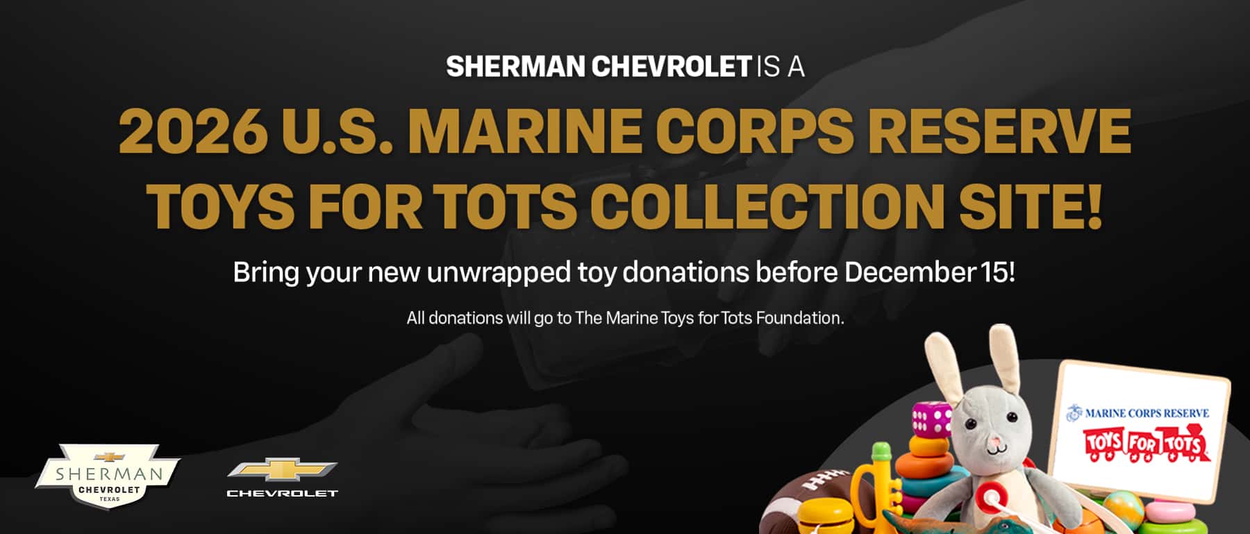 Sherman-Chevrolet—Oct-26—Toys-for-Tots—1800×760