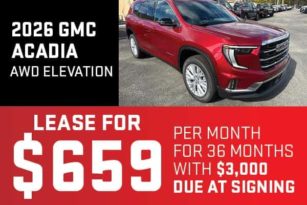 2026 GMC Acadia AWD Elevation