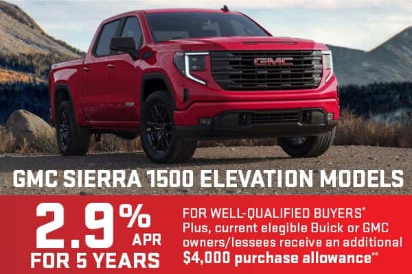 GMC SIERRA Elevation Models