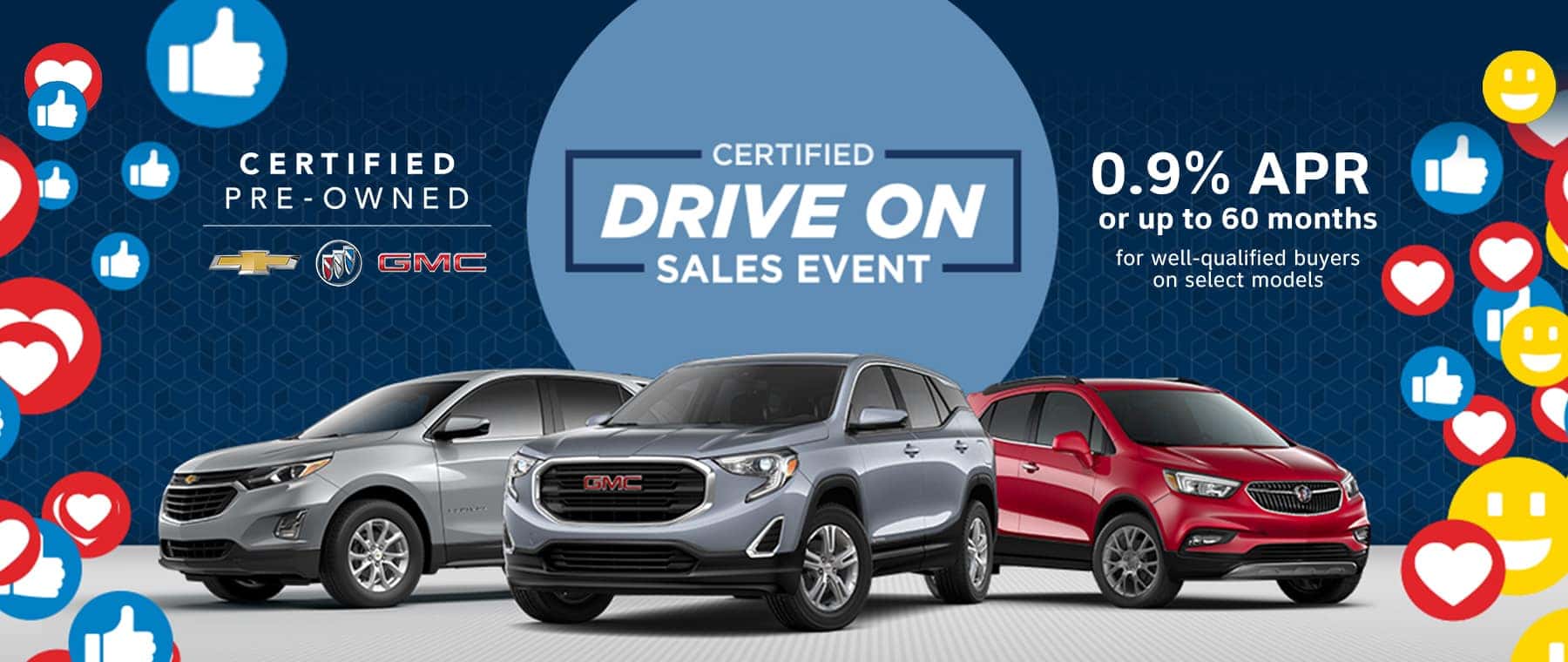 BUICK GMC CPO DRIVE ON SALES EVENT