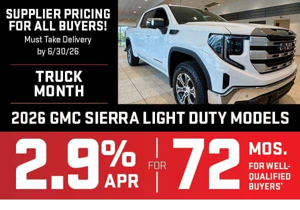 2026 GMC SIERRA LIGHT DUTY