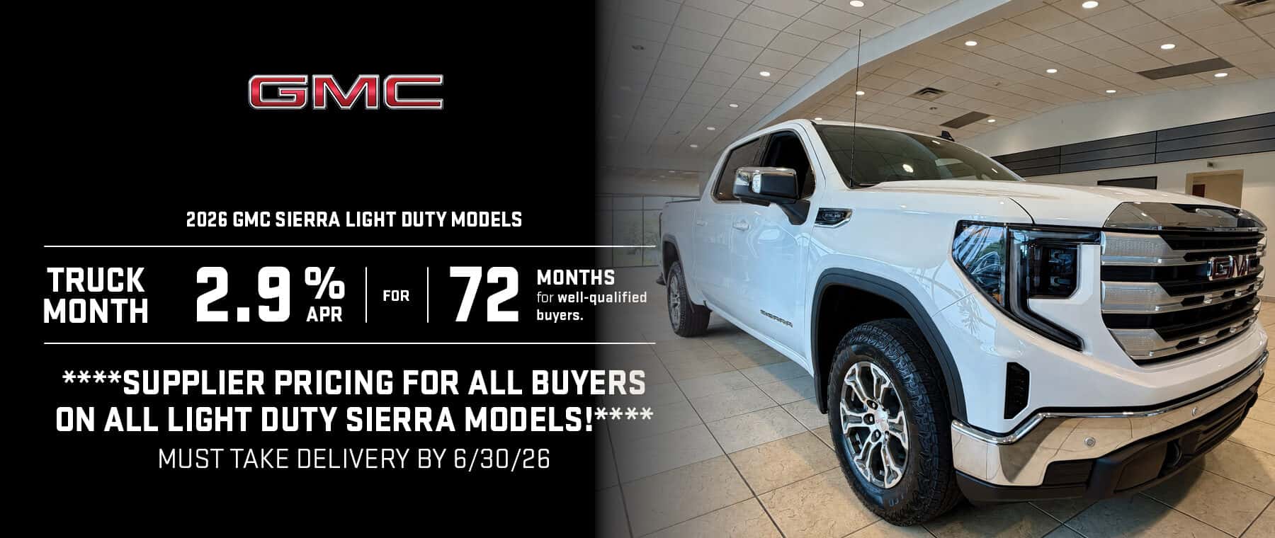 2026 GMC SIERRA LIGHT DUTY