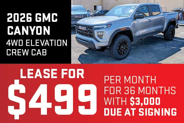2026 GMC Canyon 4WD Elevation Crew Cab