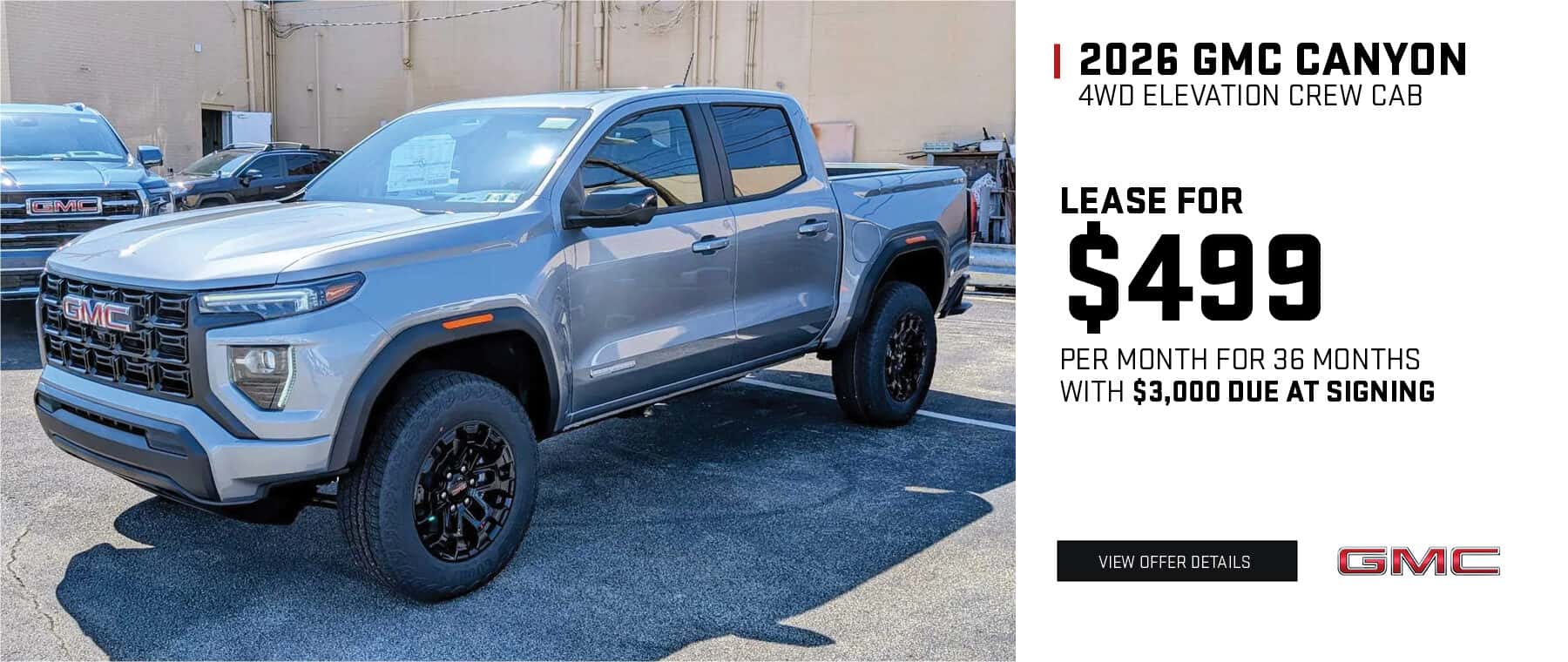 2026 GMC Canyon 4WD Elevation Crew Cab