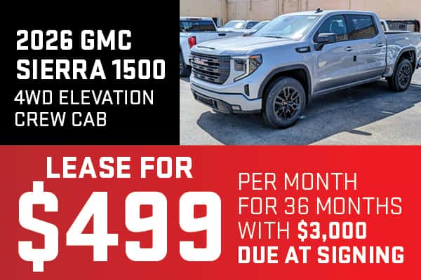 2026 GMC Sierra 1500 4WD Elevation Crew Cab
