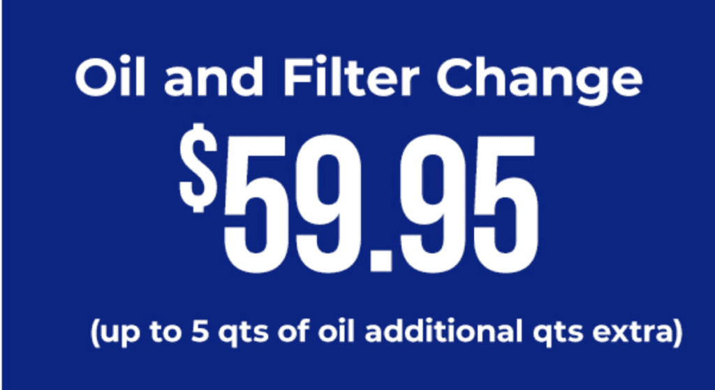 Oil and Filter Change