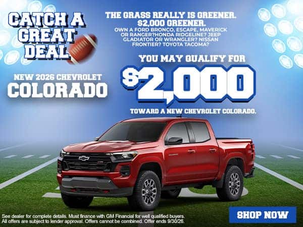 New 2026 Chevrolet Colorado 