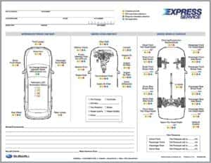 Inspection schematic
