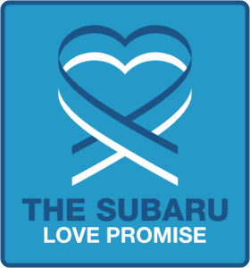 Subaru love promise logo