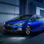 2018 Chevrolet Cruze Sedan blue exterior
