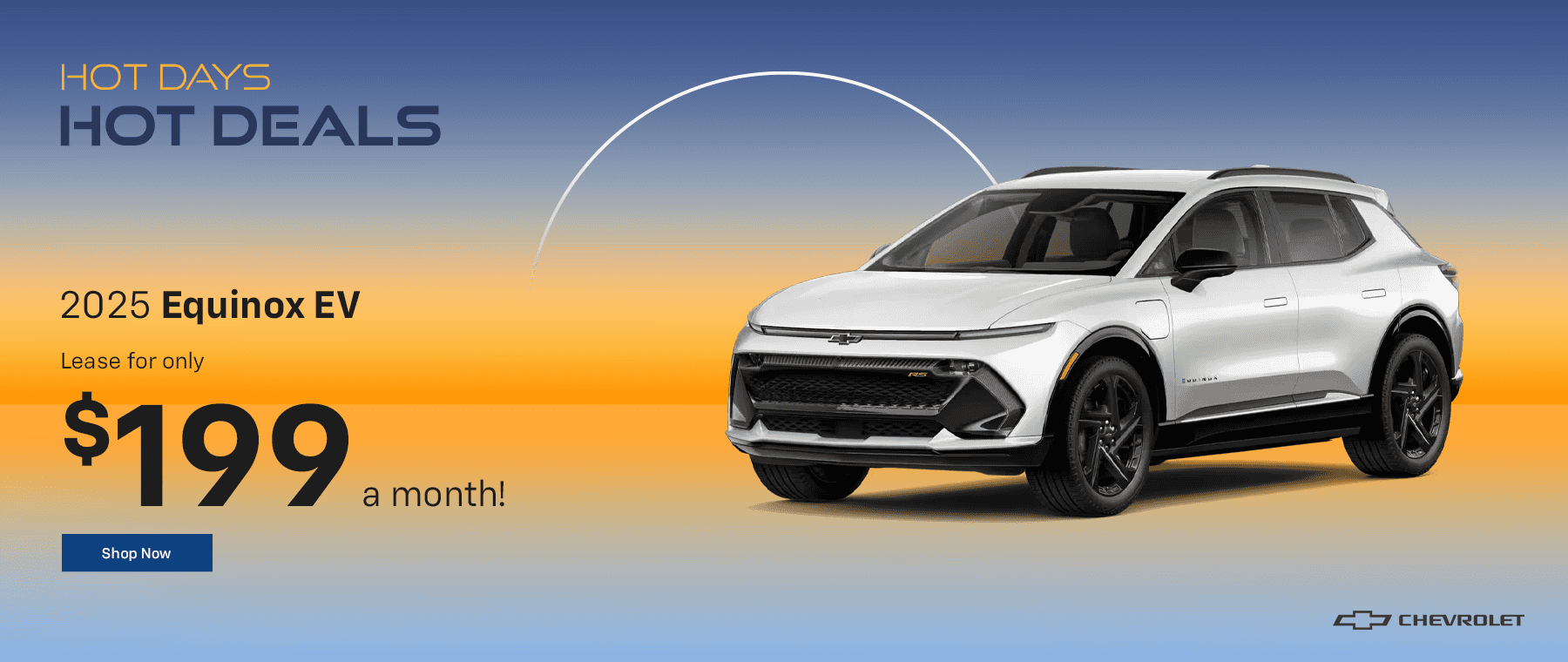 2025 Equinox EV Lease for only $199 a month!