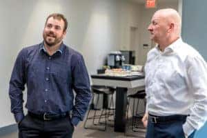 Part's Mananger Sean Woodworth celebrates 15yrs with Three Point Motors