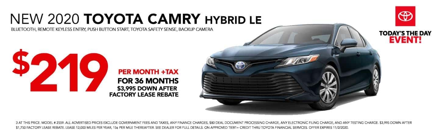 New Toyota Specials Near San Diego, CA | Toyota Chula Vista