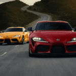 2023 Toyota GR Supra exterior on the road