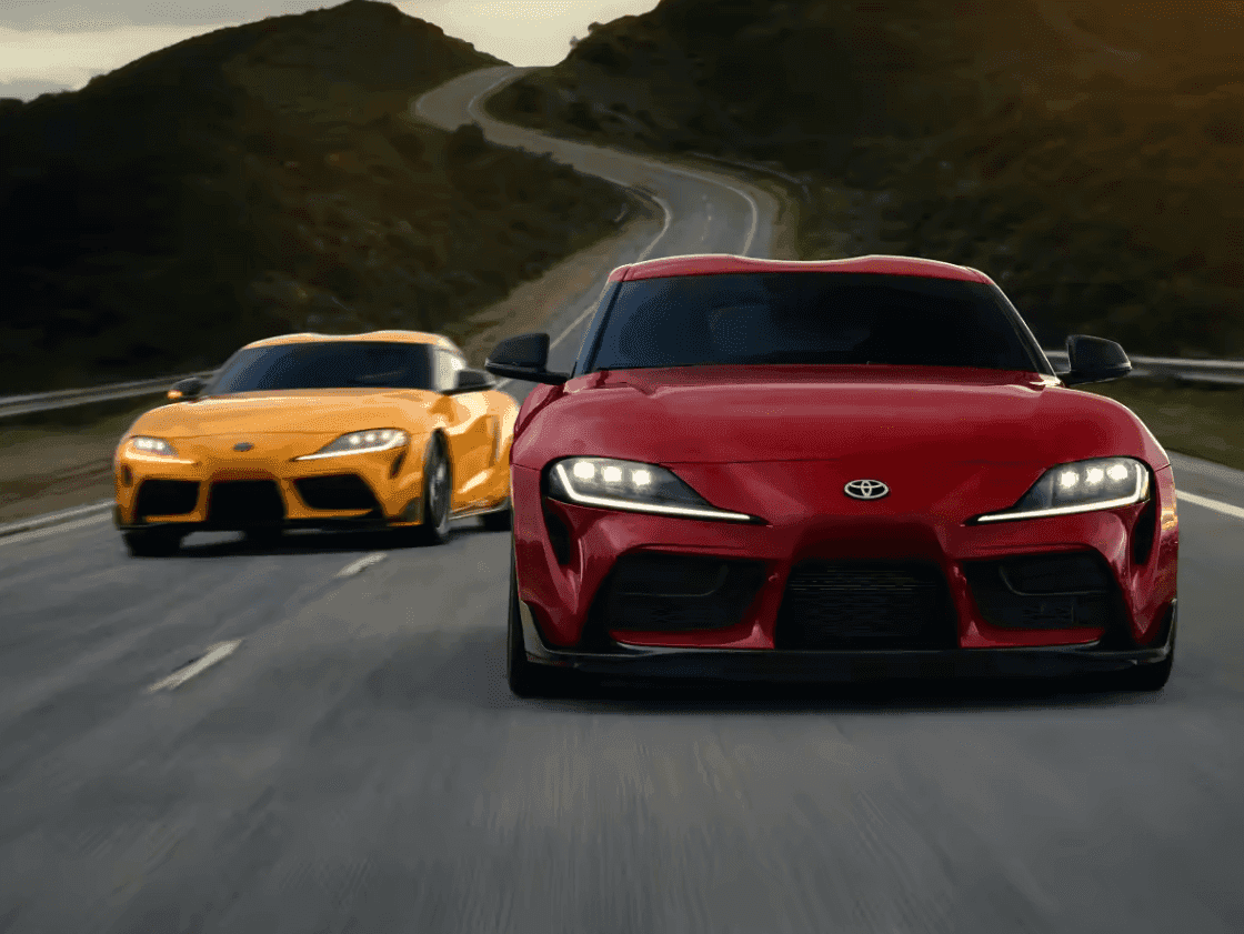 Car toyota v8