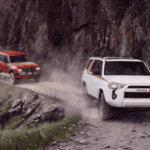 Toyota 4Runner on Cliffside