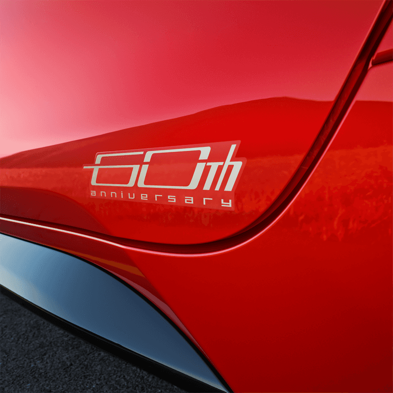 2027 Toyota Corolla 60th anniversary edition emblem