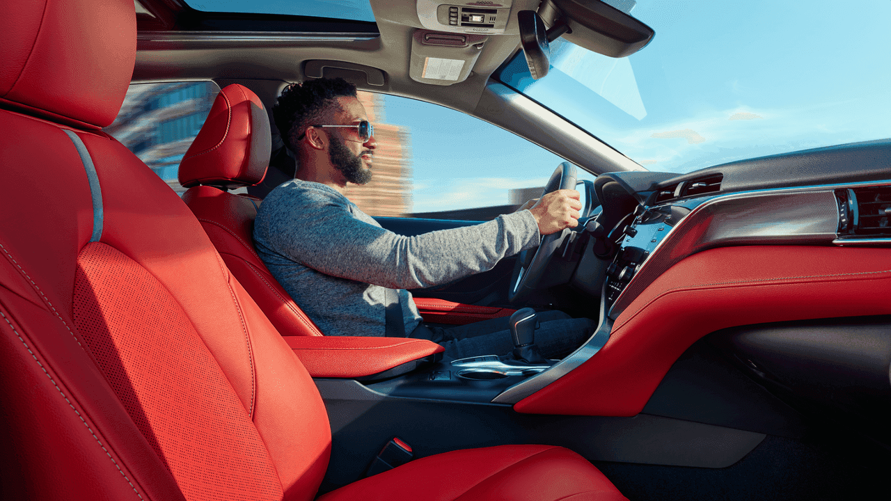 Driver in 2018 Toyota Camry