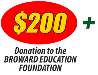 $200 Donation to the Broward Education Center
