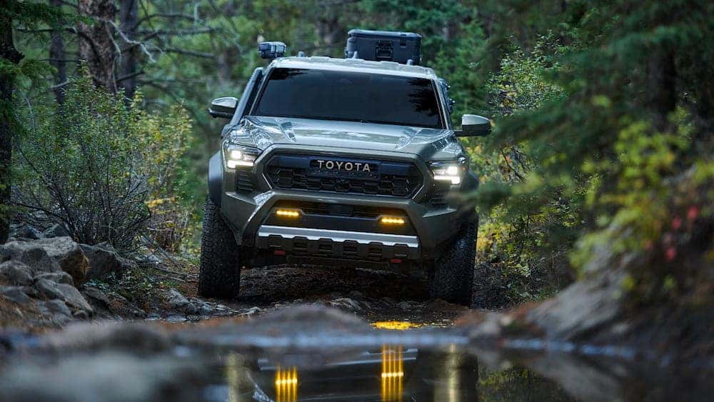 2025 Toyota Tacoma on rugged trails