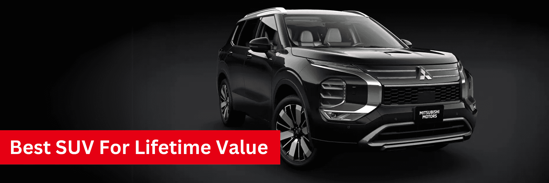 Black Exterior 2025 Mitsubishi Outlander Best SUV For Lifetime Value