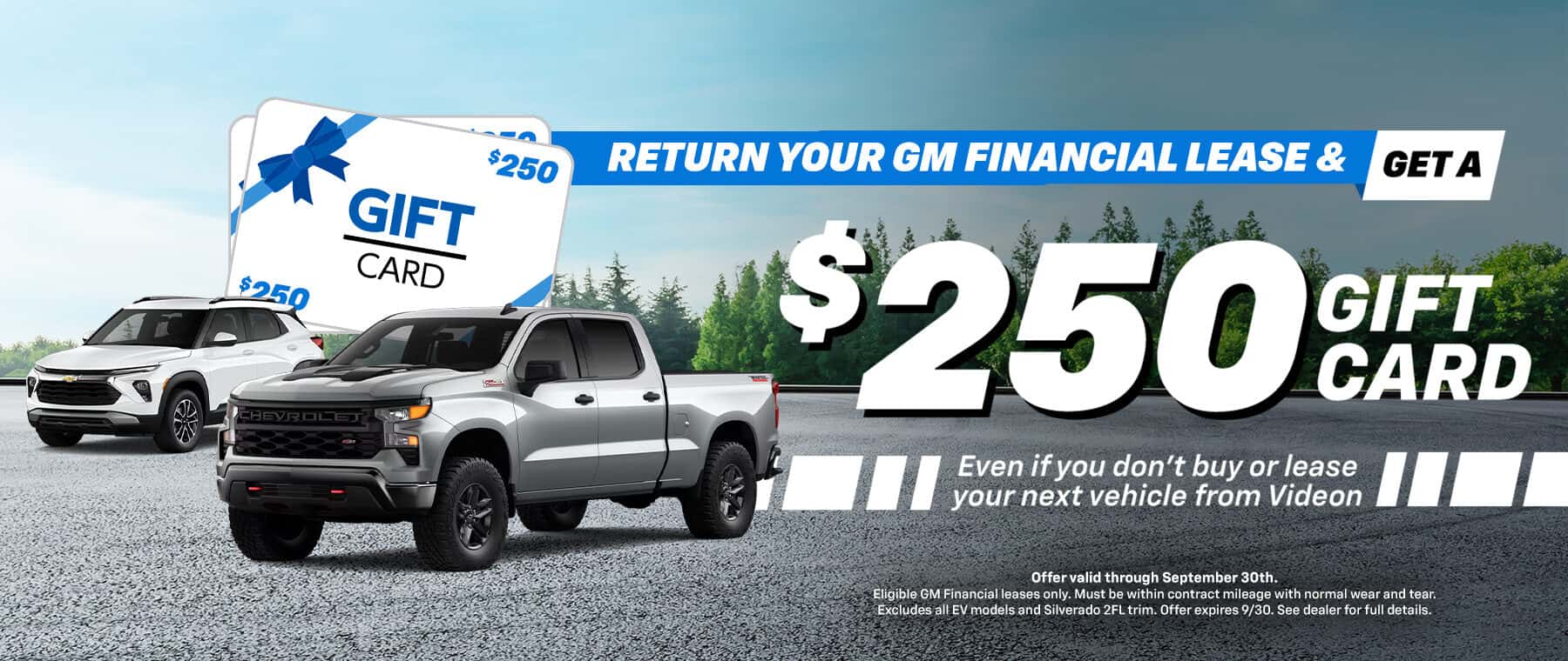 Lease Return promo