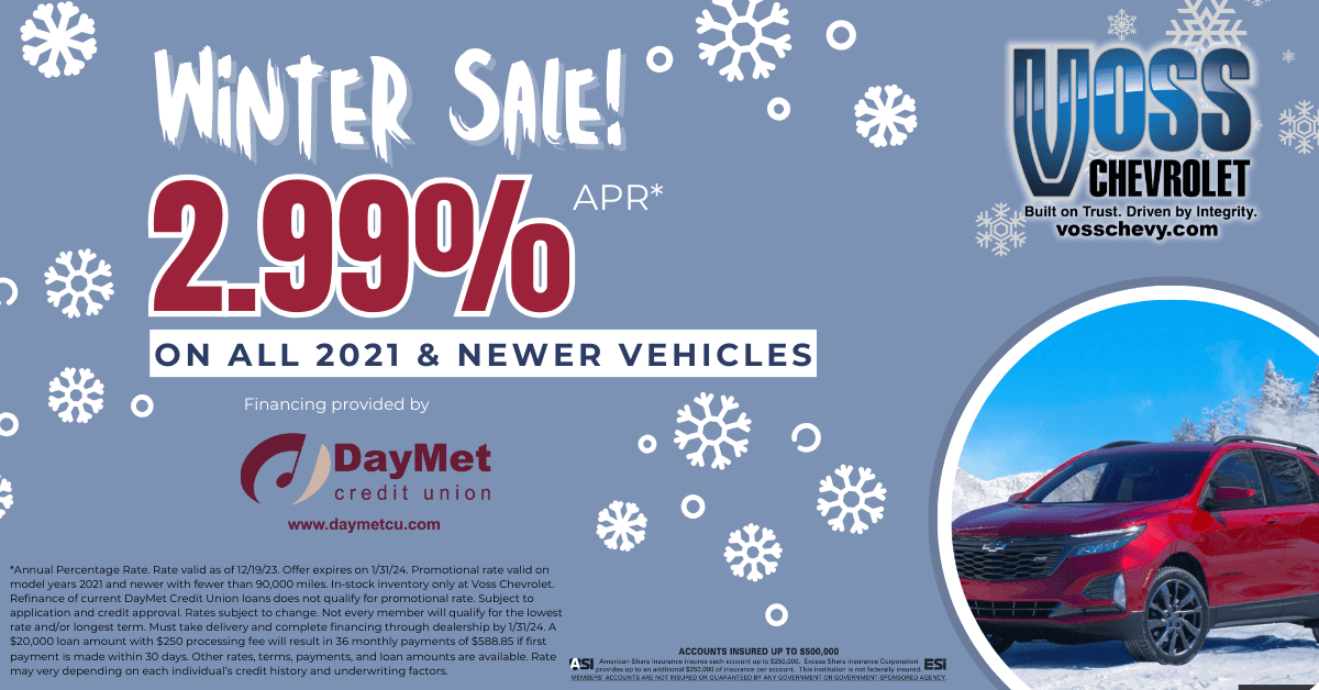 Voss Chevrolet, Inc. Chevrolet Dealer in Centerville, OH