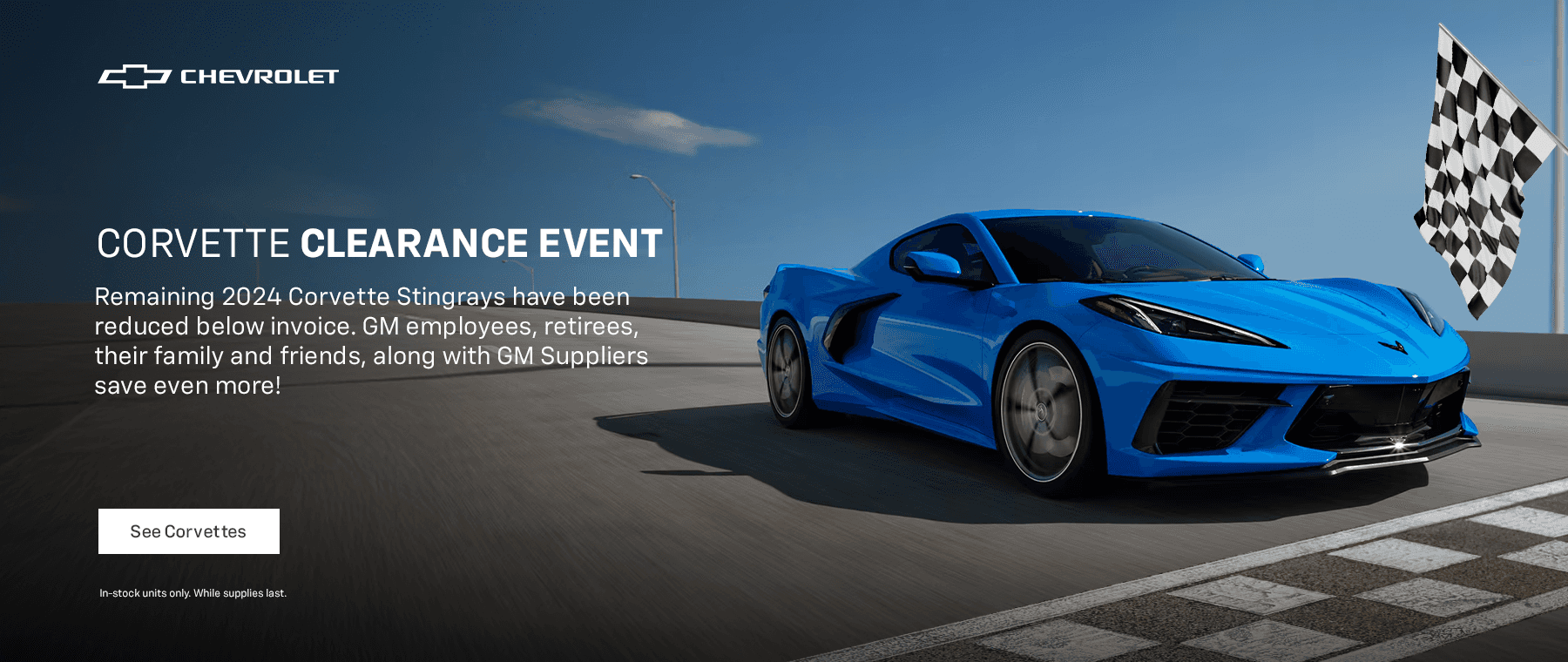 CORVETTE CLEARANCE EVENT