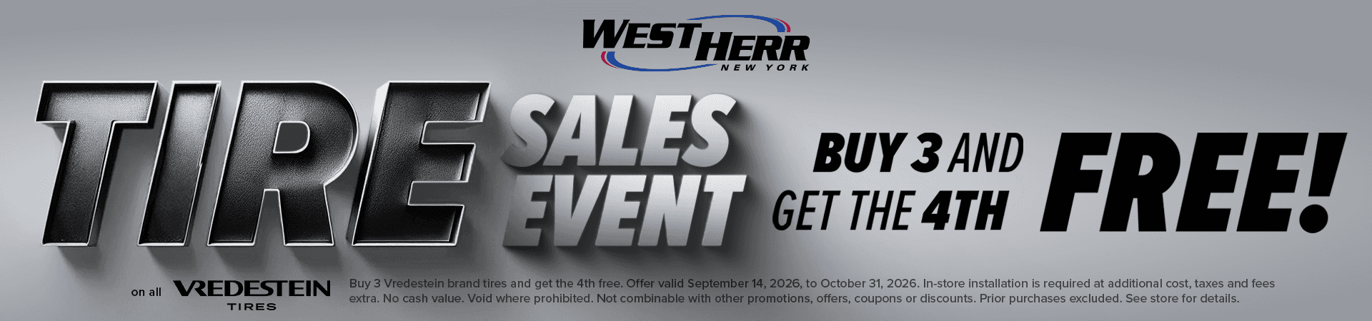 Tire Sale