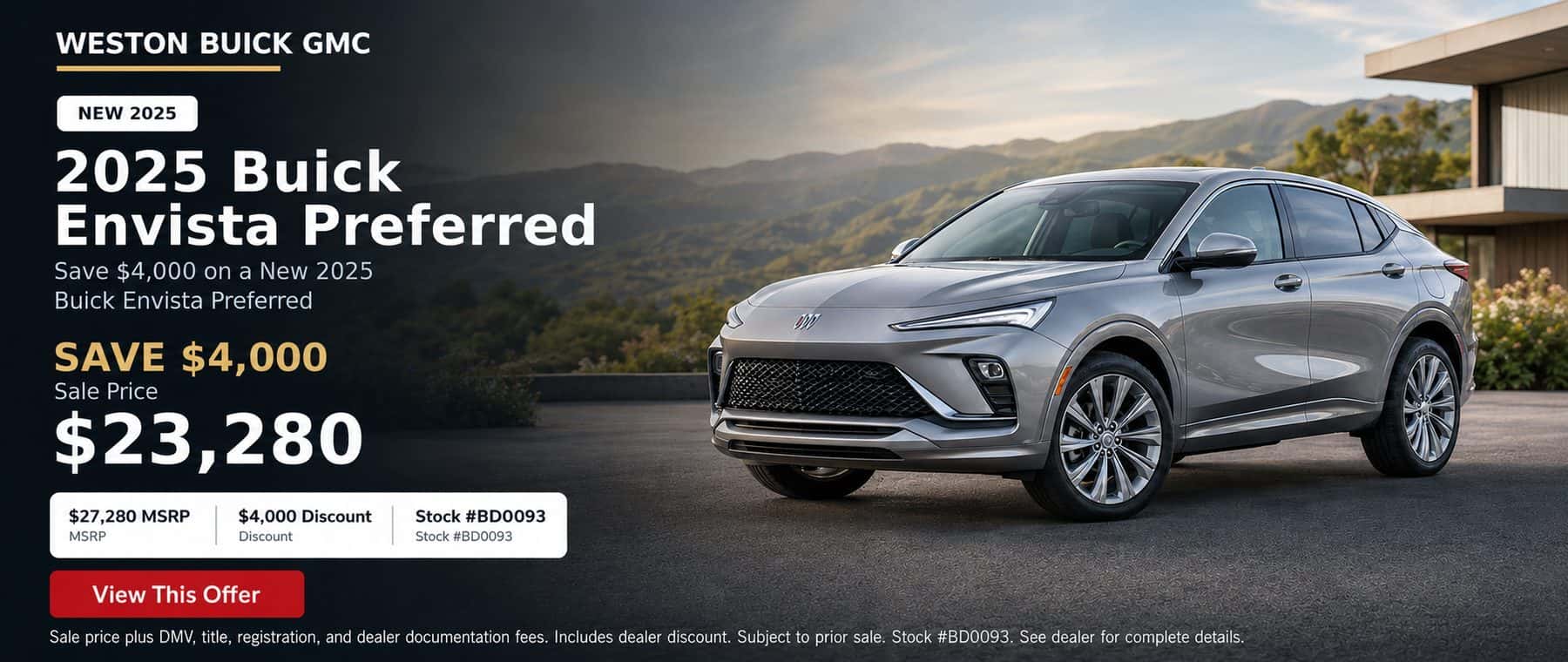 2025 Envista Discount Offer Jun 26